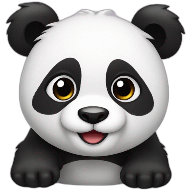 A cute panda emoji