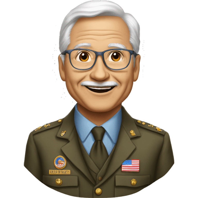 USA democrat leadear Harold Lacosta, 63 years old  emoji