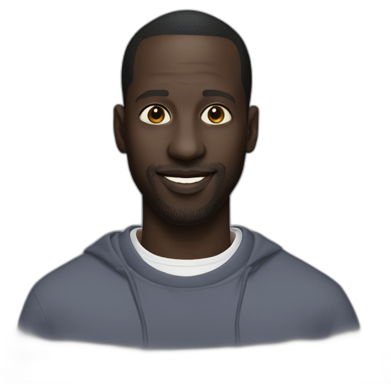 Omar Sy ios style emoji