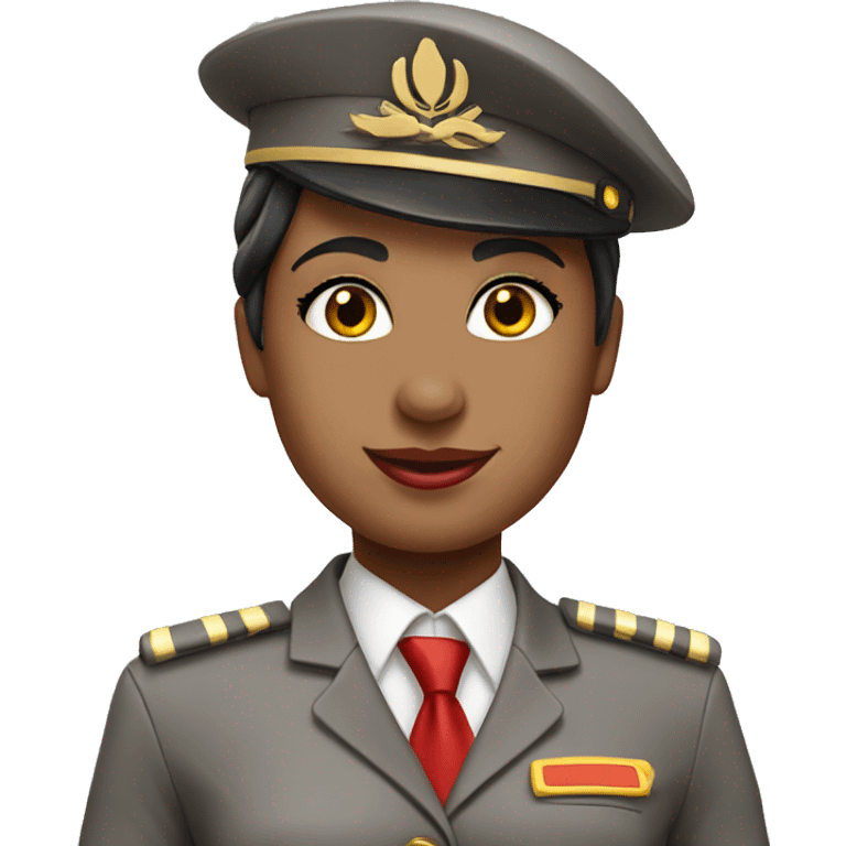 Emirates cabin crew emoji