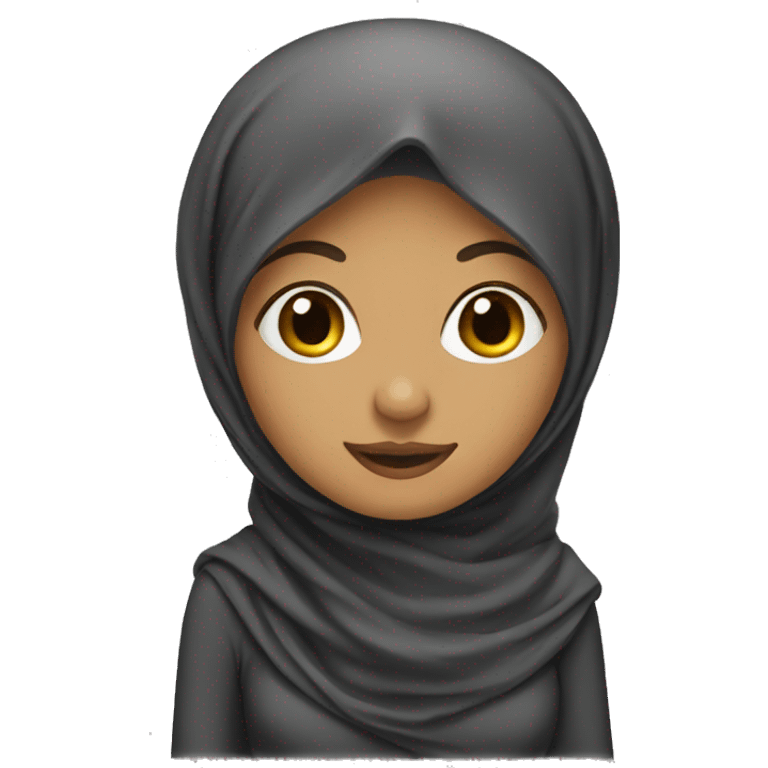 lady wear hijab emoji