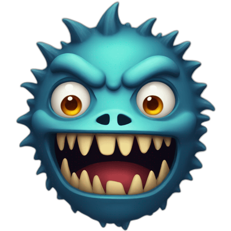 scary monster emoji