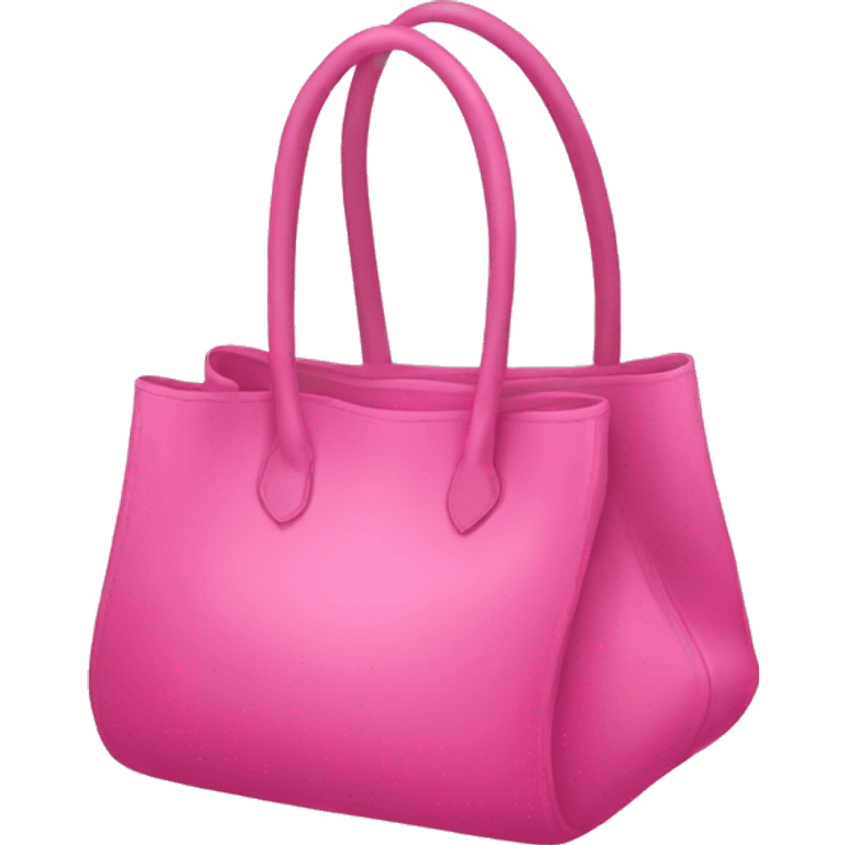 Pink bag emoji