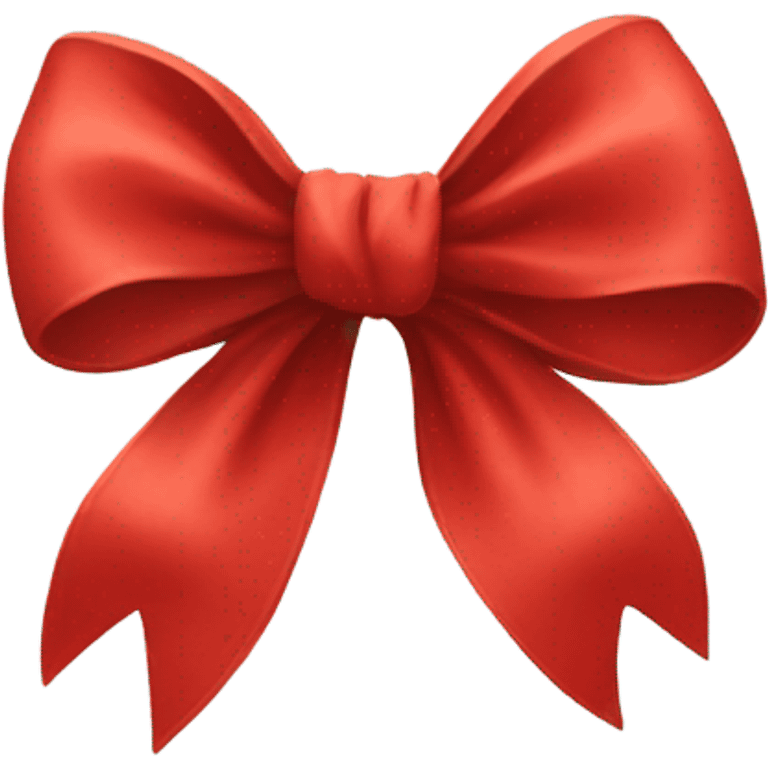 Red bow emoji