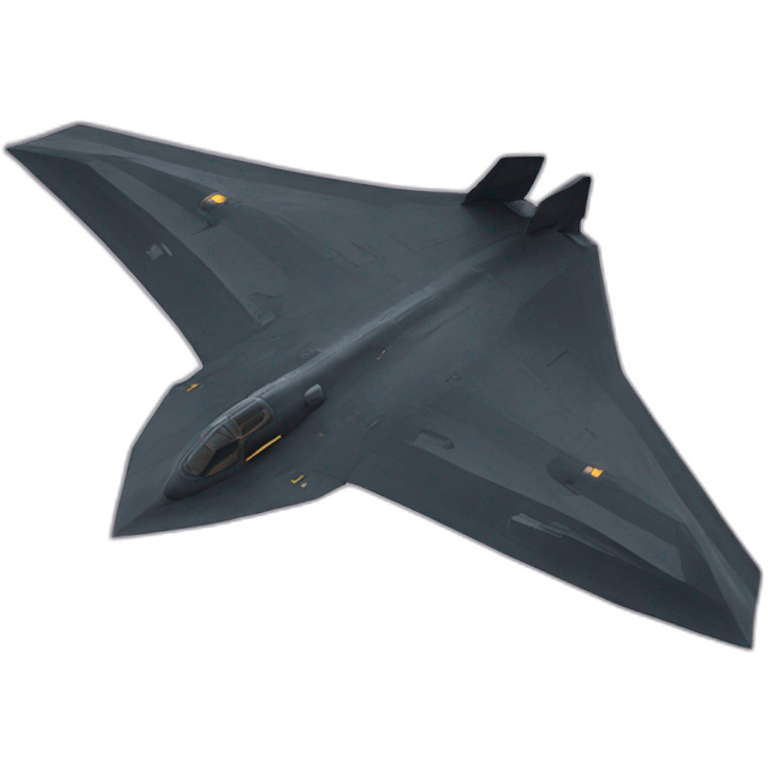 Stealth bomber emoji