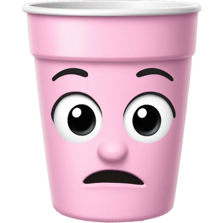 stanley tumbler cup pink emoji