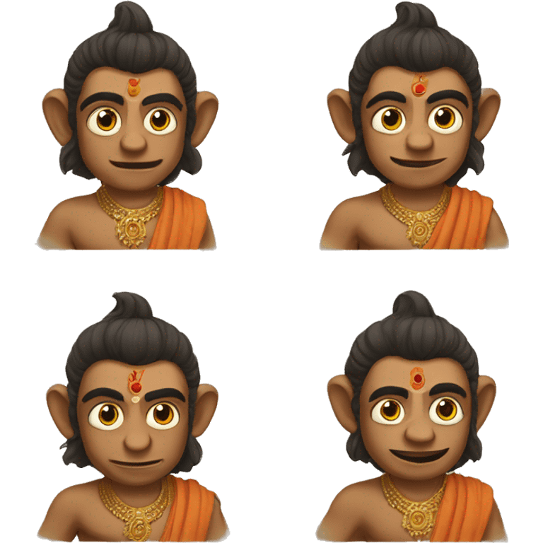 Hanuman ji gada emoji