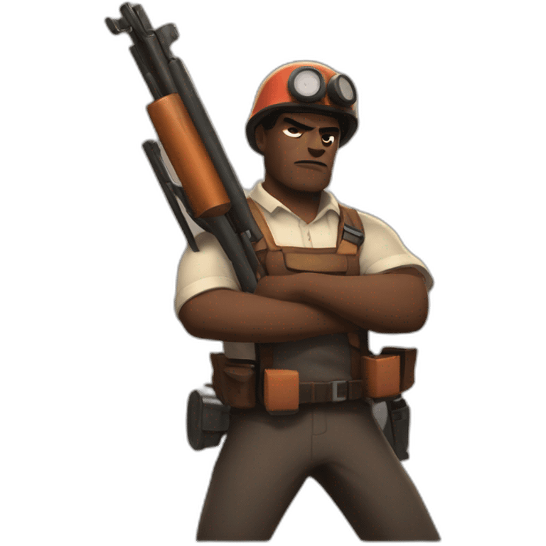 Heavy Weapons Guy from Team Fortress 2 emoji