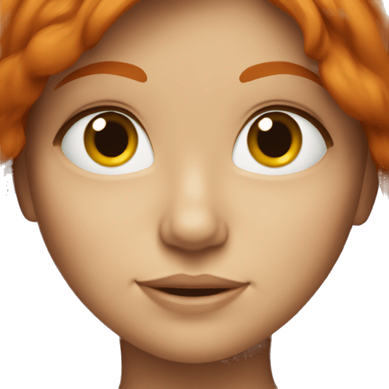 Redhead girl emoji