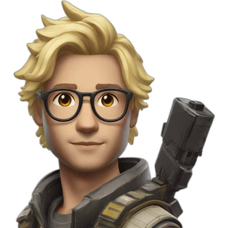 apex legends men blond brille emoji