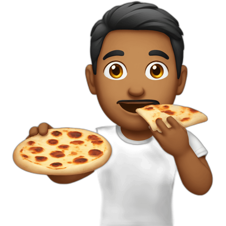 indian bro eating naans emoji