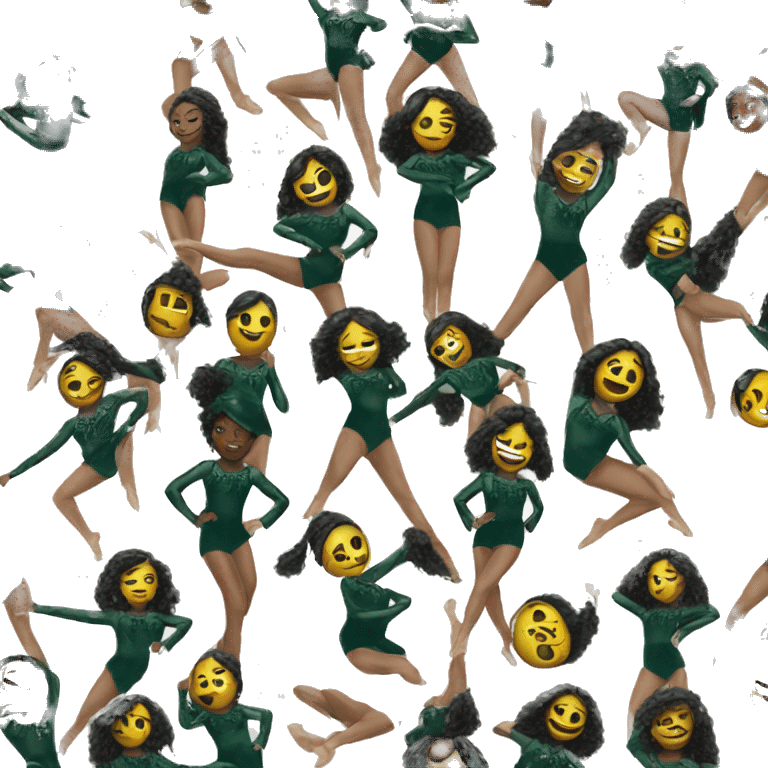 Michigan state dance team  emoji