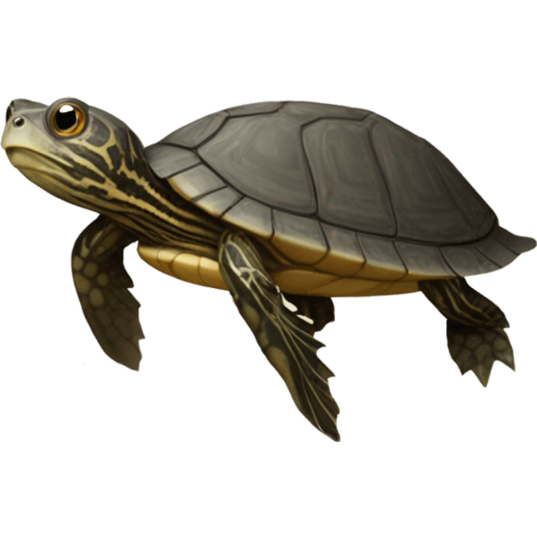 Map turtle emoji