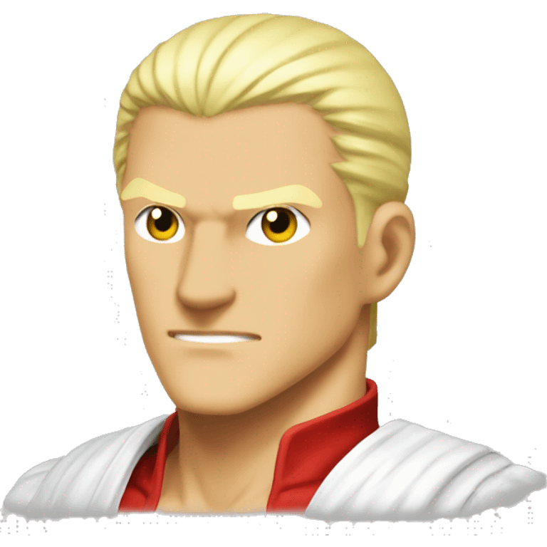 geese howard from the king of fighters serie emoji