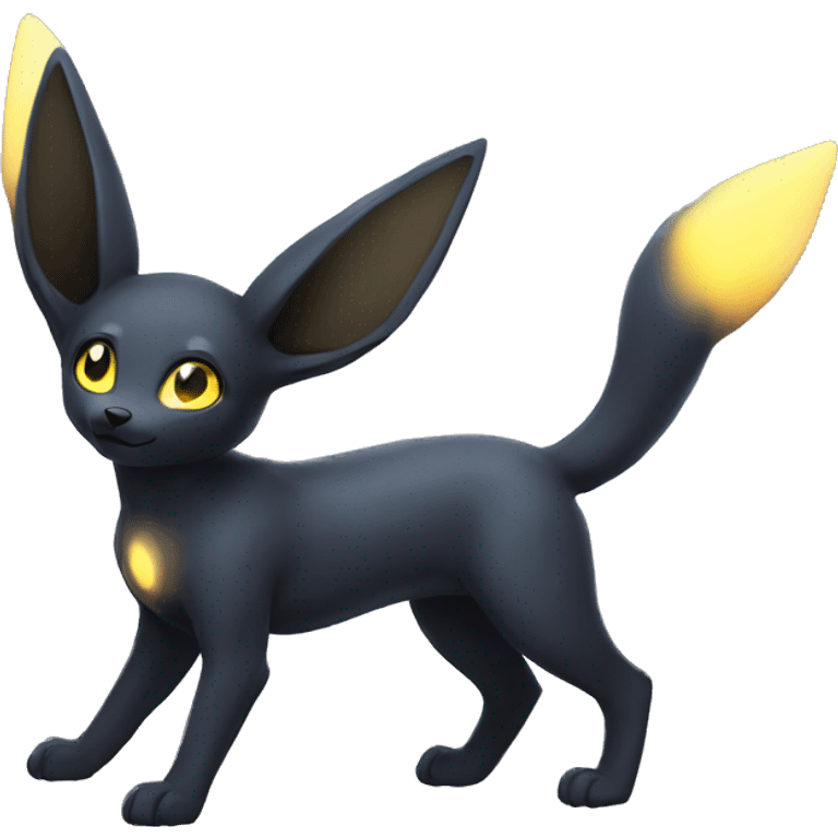 White Nebula Umbreon full body emoji