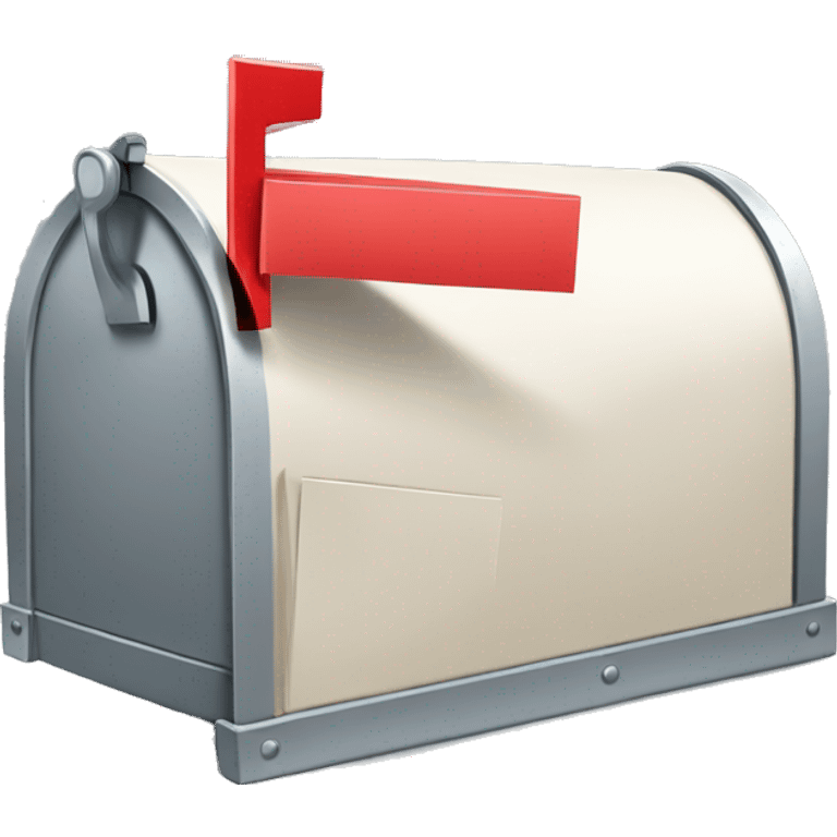 mailbox with envelopes emoji