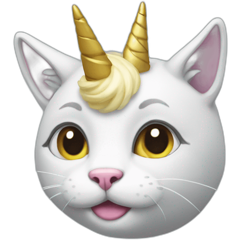 Cat unicorn emoji