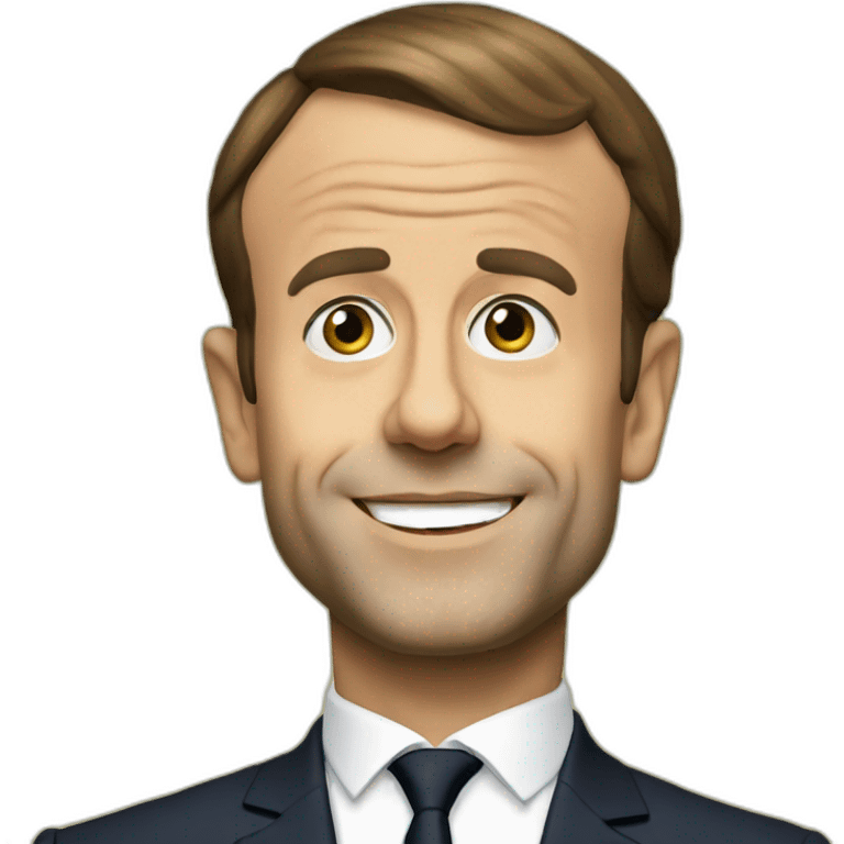 Emmanuel Macron emoji