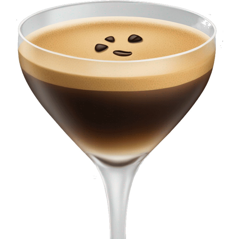 luxury espresso martini cocktail emoji