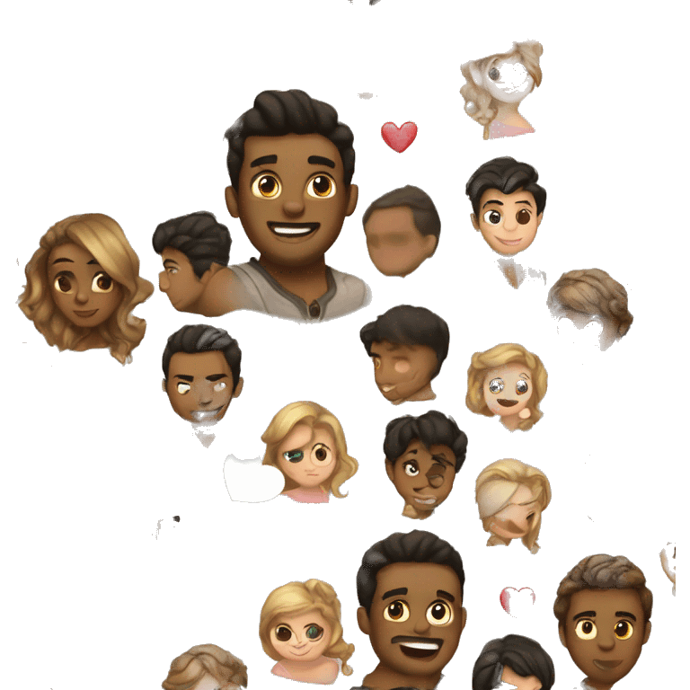 I love my boyfriend  emoji