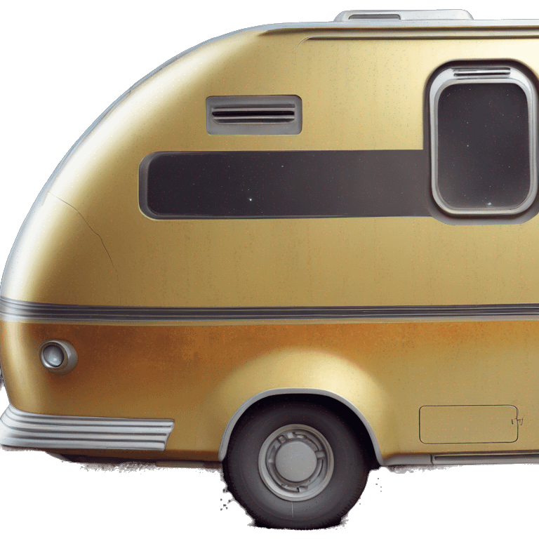  Side view 1973 caravan C-3PO tarnished from space with rear wing  emoji