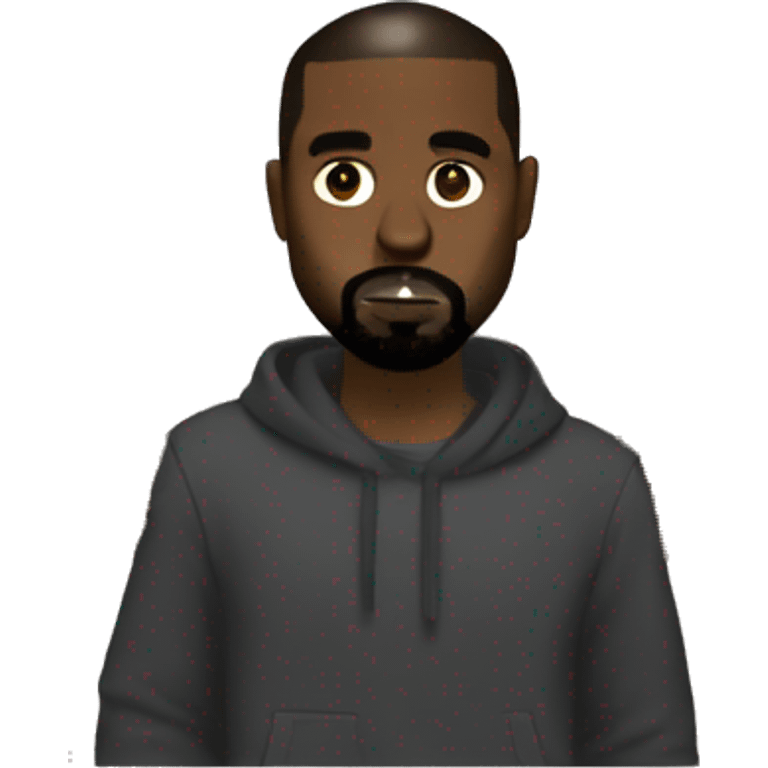 Create an emoji based on Kanye west emoji