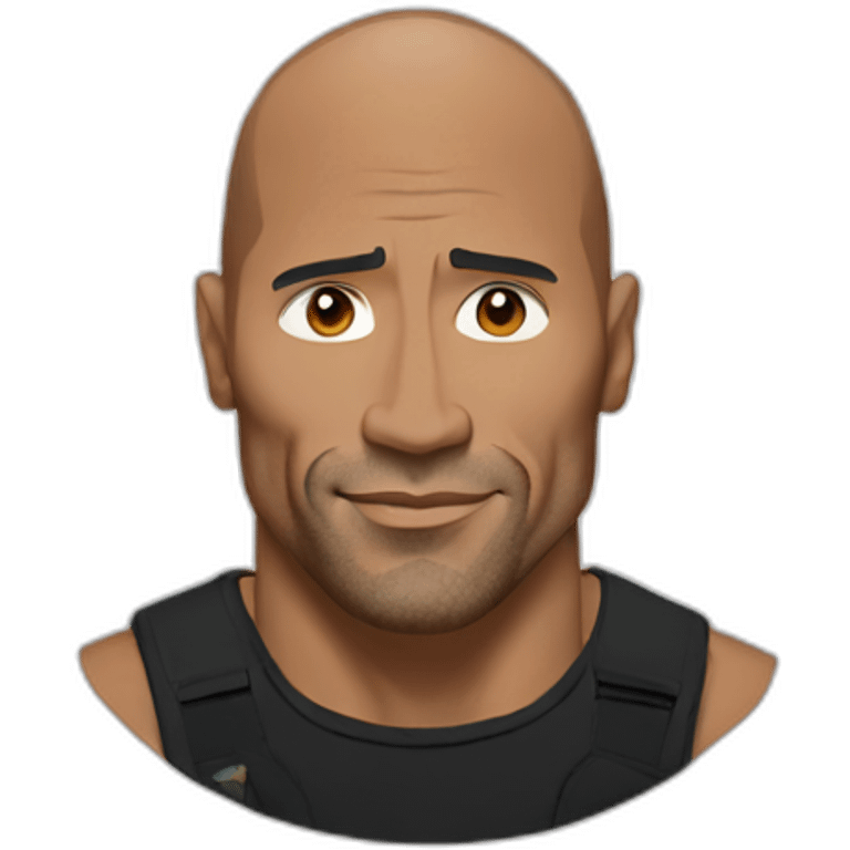 The rock emoji