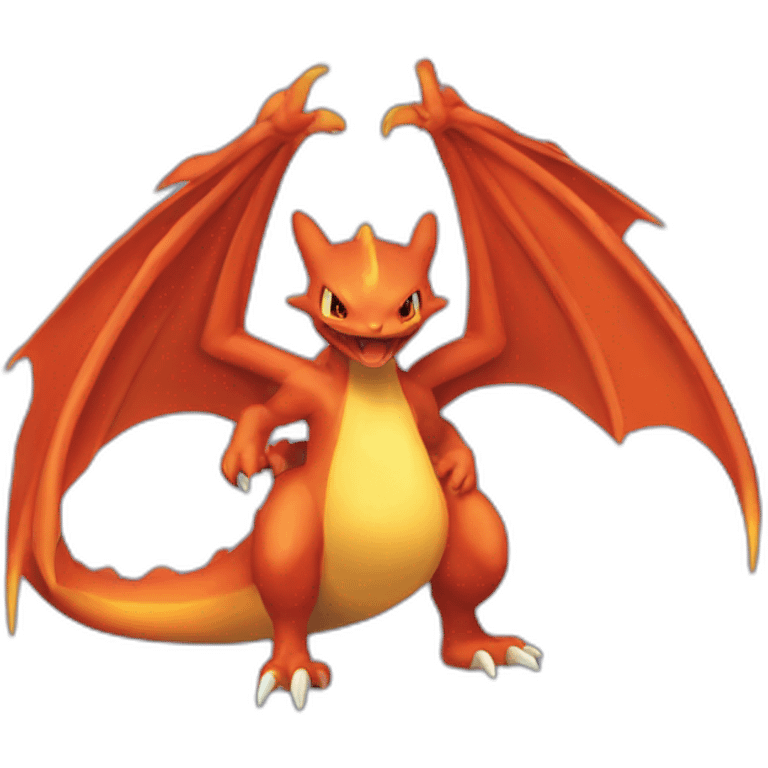 Dracaufeu pokemon emoji