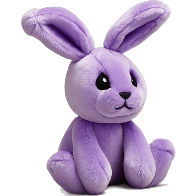 Tulip purple blossom jellycat bunny emoji