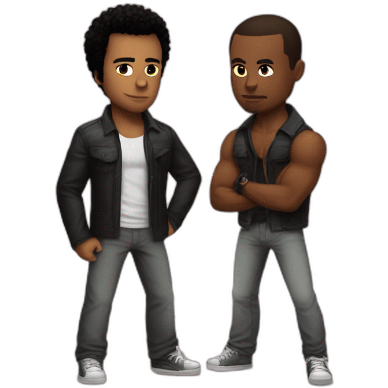 fight club the narator and tyler emoji