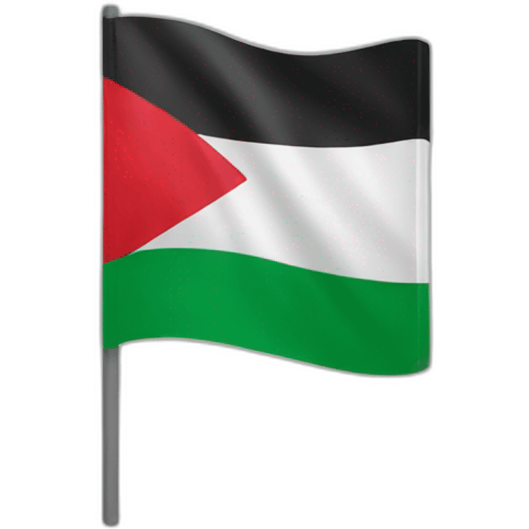 Palestine Flag Flying emoji