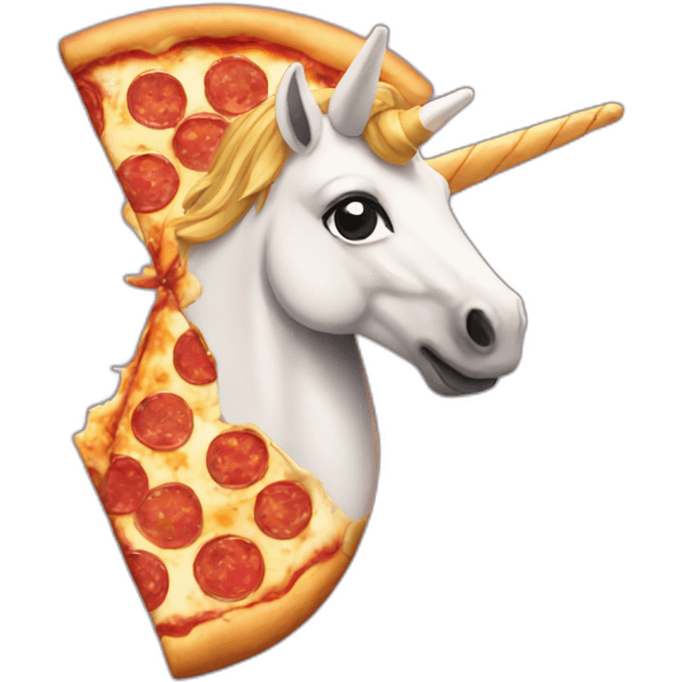 pizza-unicorn emoji