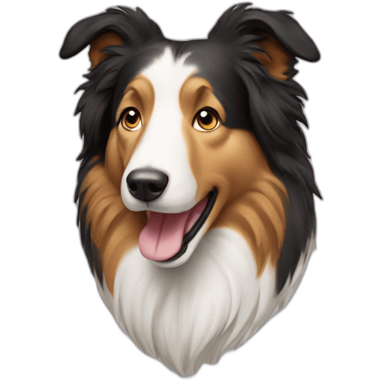 lassie collie emoji