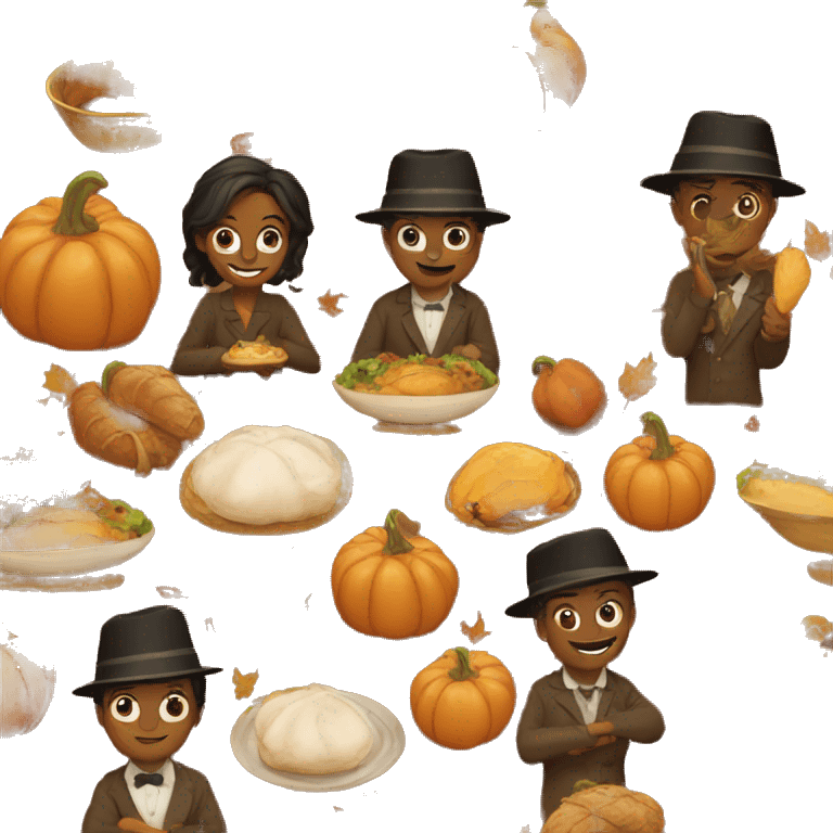 Happy Thanksgiving emoji