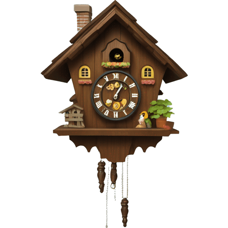 cuckoo clock emoji