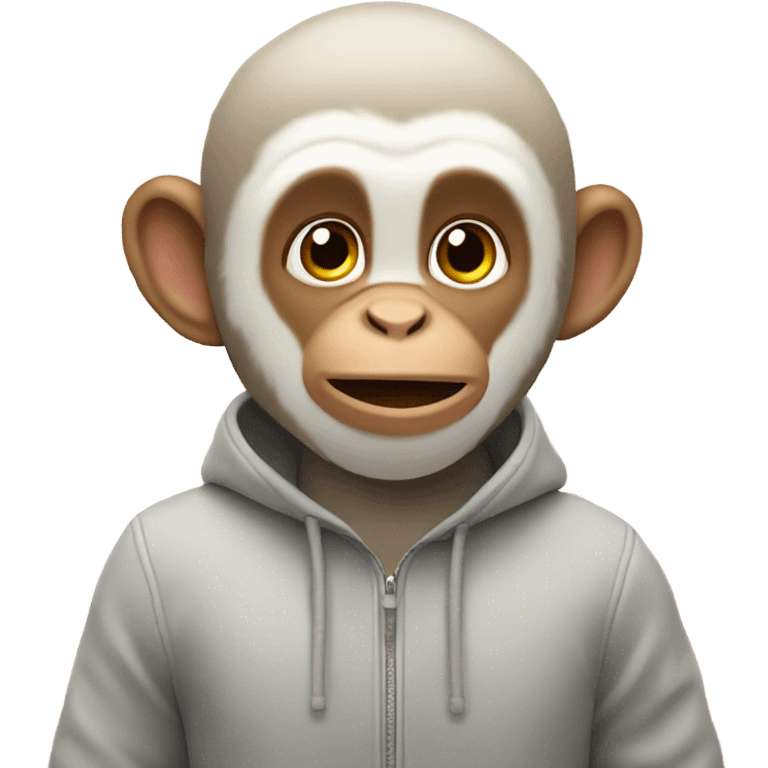 Little monkey at the Apple Store  emoji