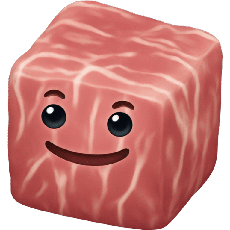 meatcube emoji