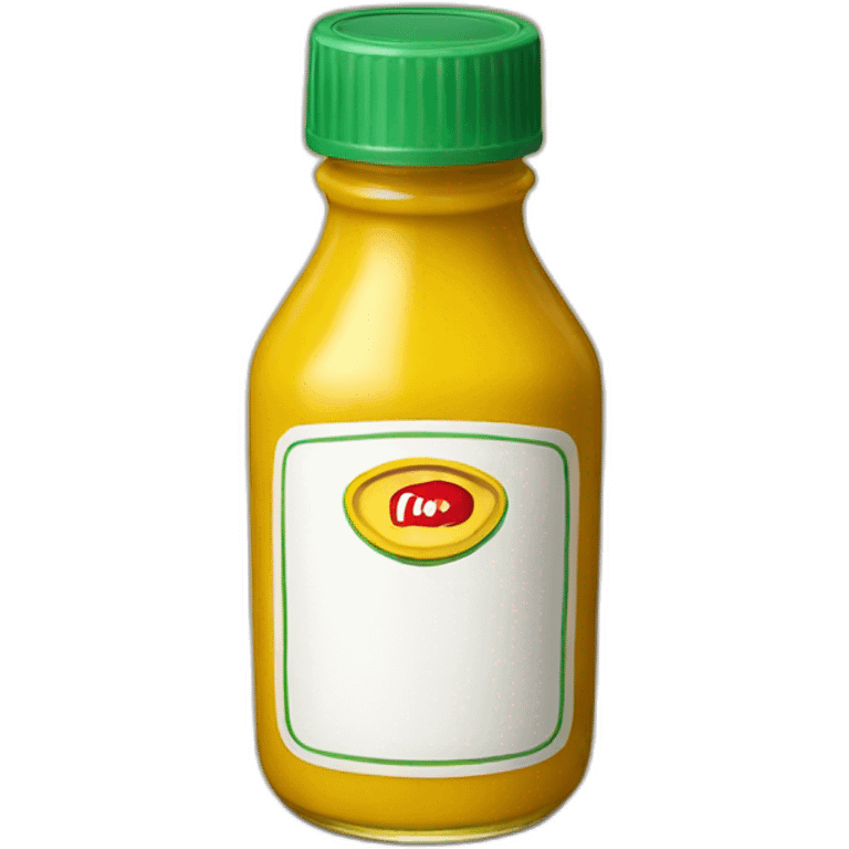 Bottle of mustard emoji