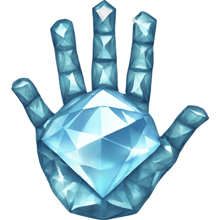 Diamond hand emoji