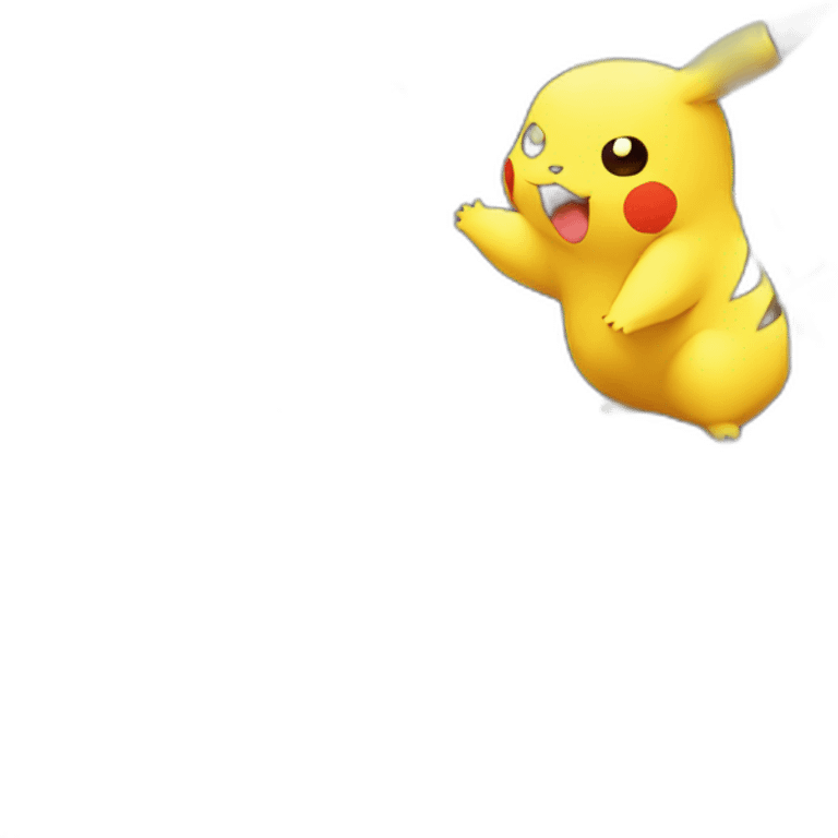 pikachu fighting emoji