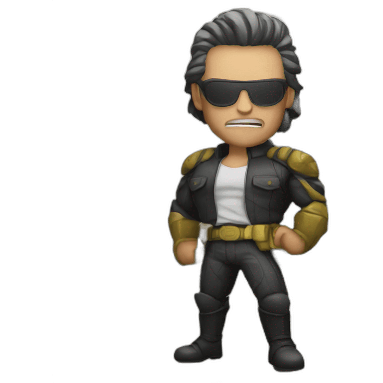 neo fighting mr. anderson emoji