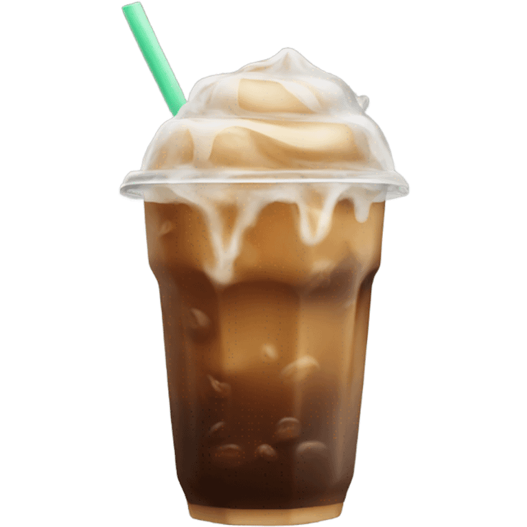 Iced coffee emoji