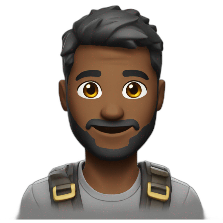 Fortnite person emoji