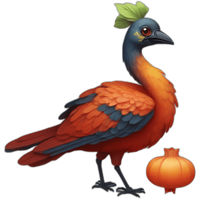 opium bird emoji