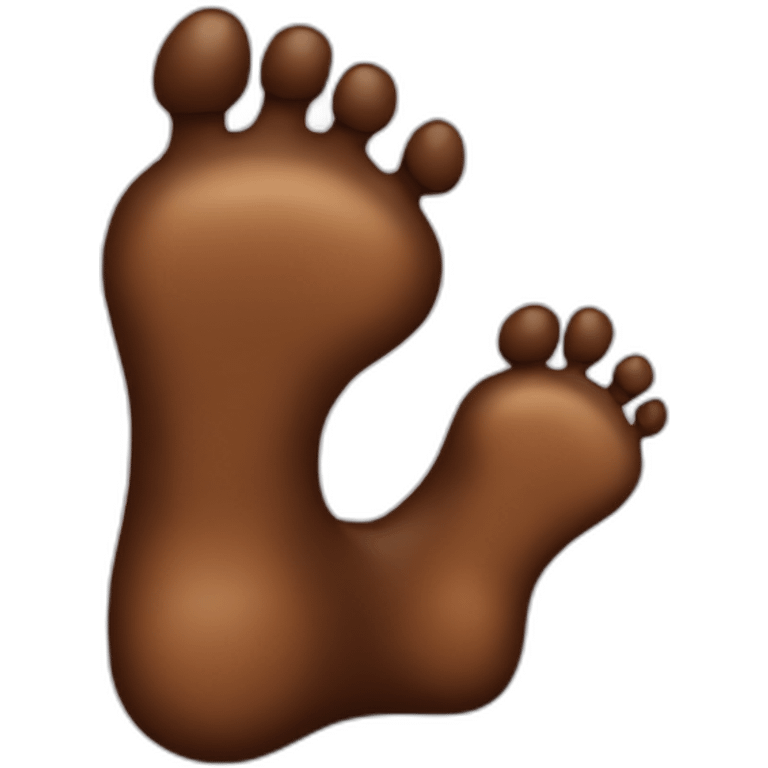 Big foot emoji