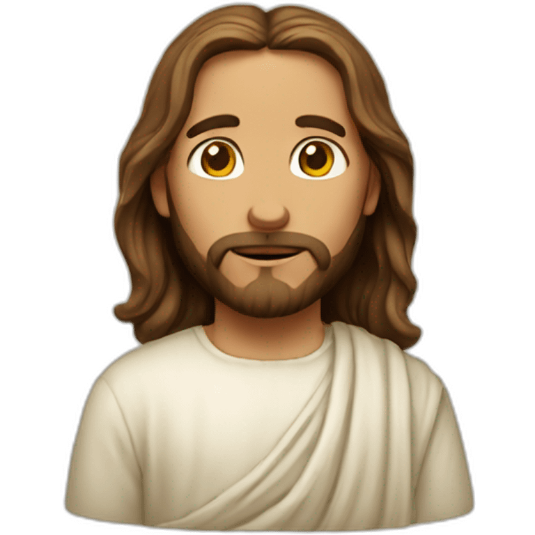 jesus christ compassionate emoji