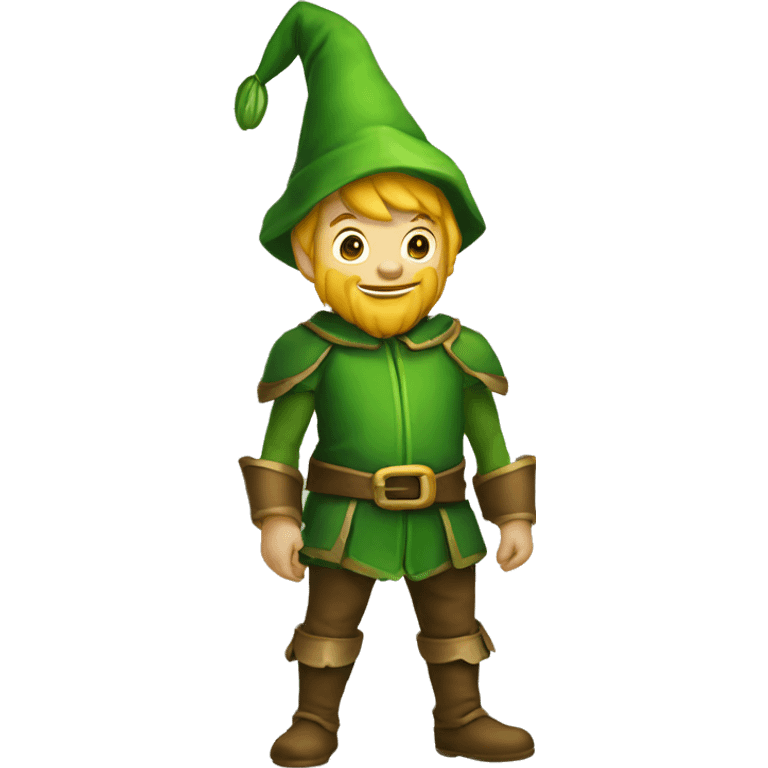 Lutin vert emoji