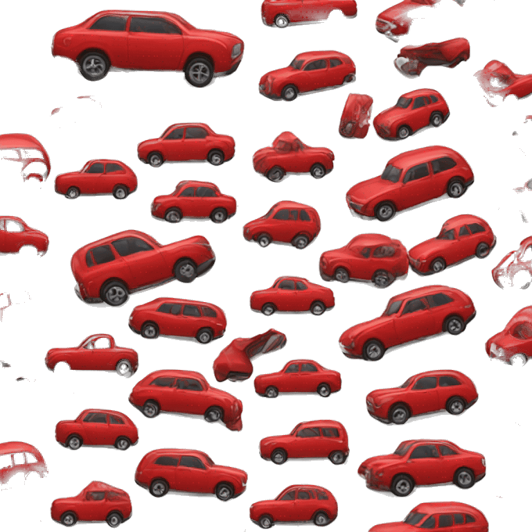 Cherry red car emoji