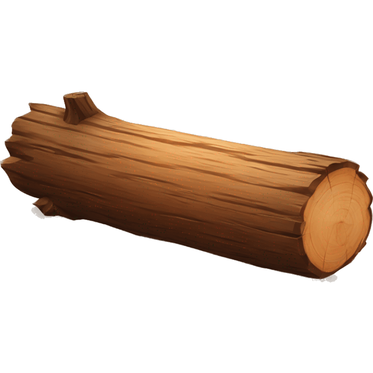 wooden log emoji