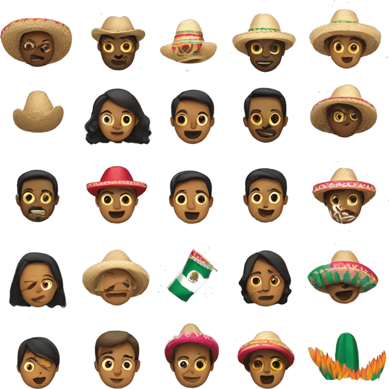 Mexico holiday emoji